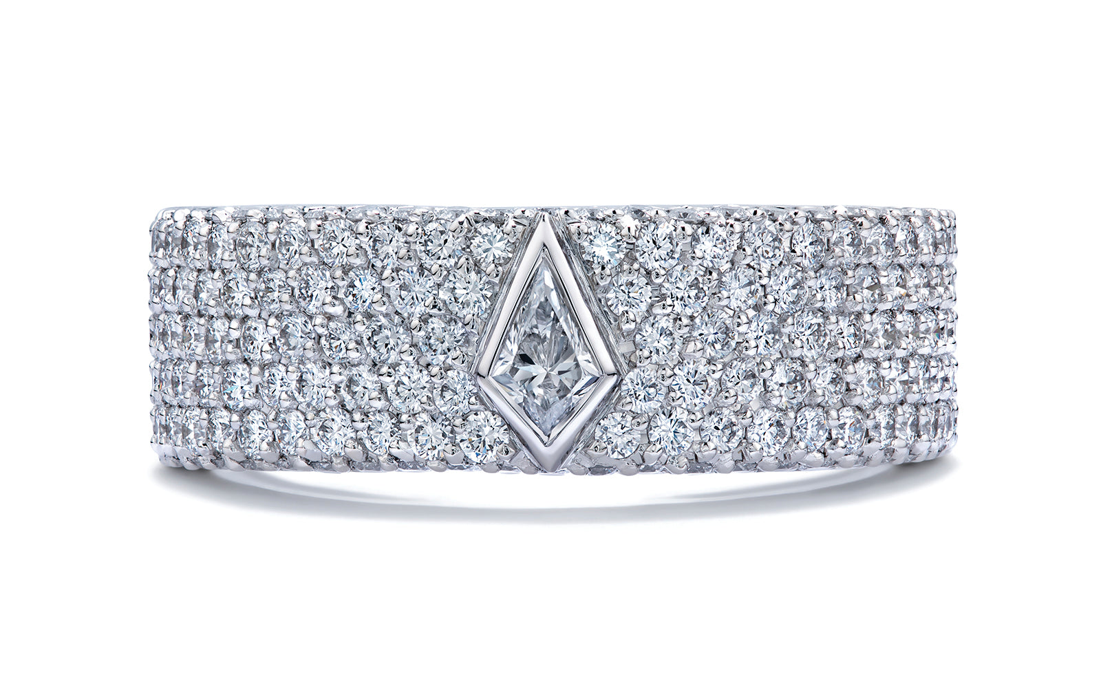 1.57ct D Flawless Diamond Ring set in Platinum