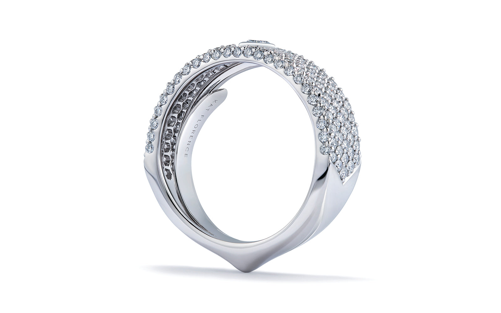 1.57ct D Flawless Diamond Ring set in Platinum
