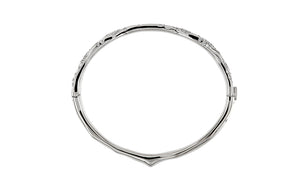 2.29ct D Flawless Diamond Bangle set in 18K White Gold