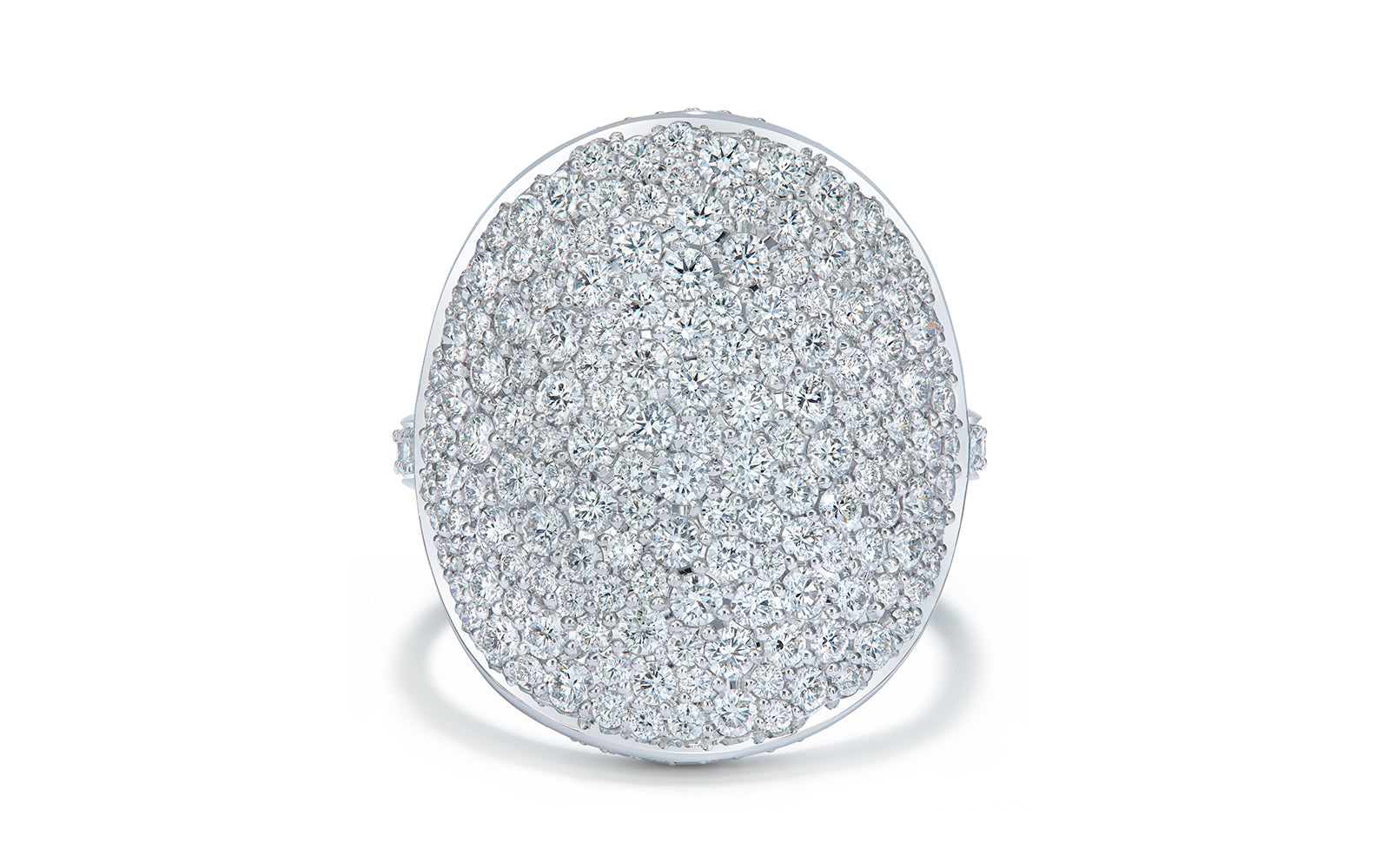 2.23ct D Flawless Diamond Ring set in 18K White Gold