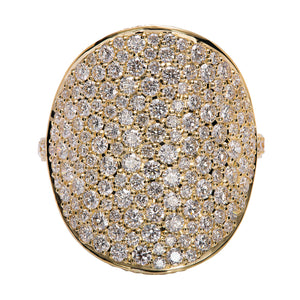 2.23ct D Flawless Diamond Ring set in 18K Yellow Gold