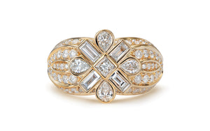 2.01ct D Flawless Diamond Ring set in 18K Yellow Gold