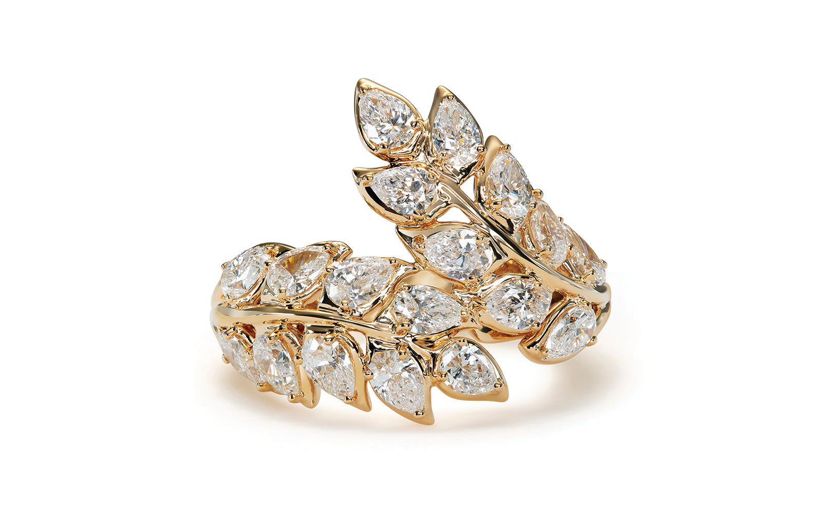 2.72ct D Flawless Diamond Ring set in 18K Yellow Gold