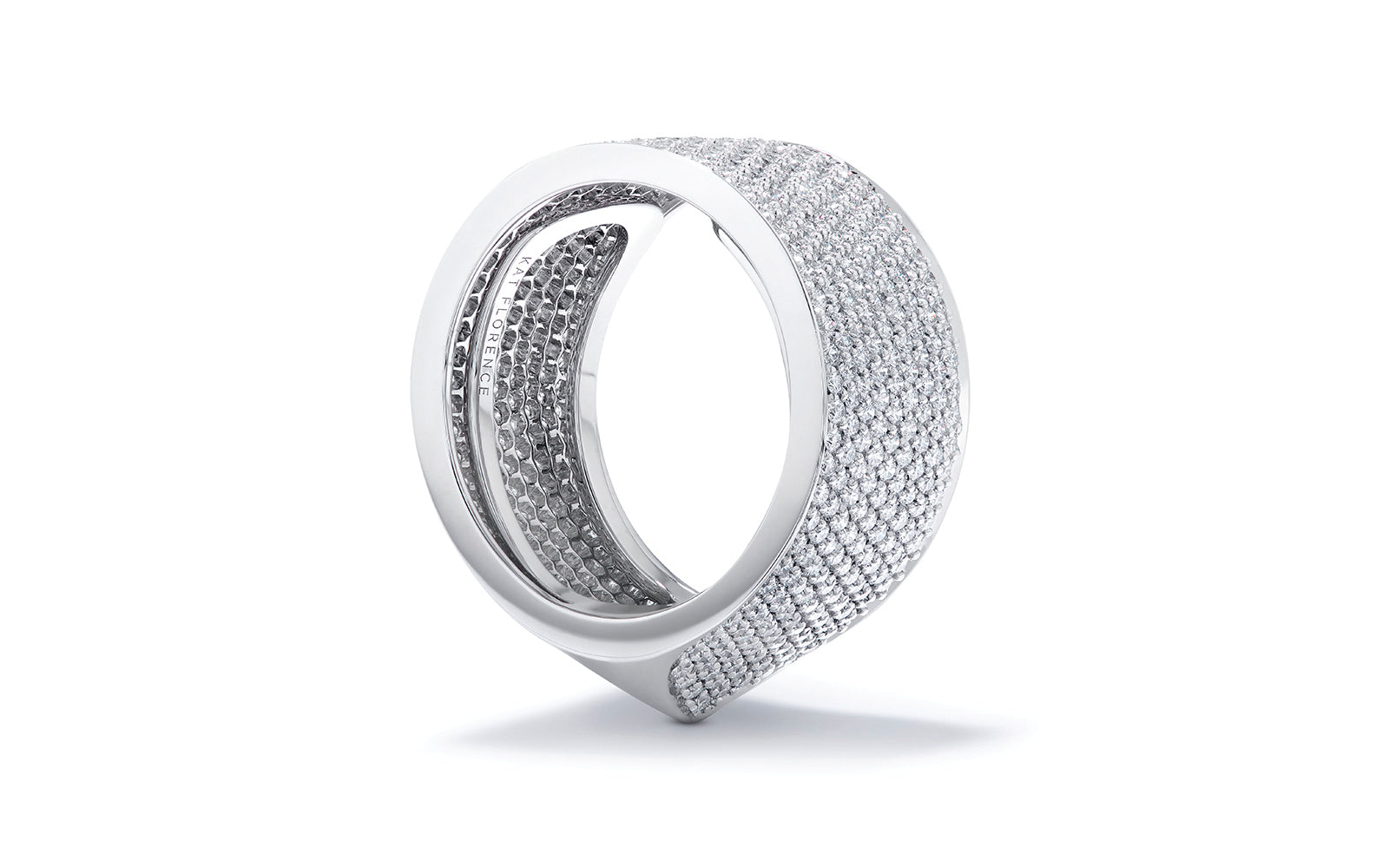 2.16ct D Flawless Diamond Ring set in 18K White Gold