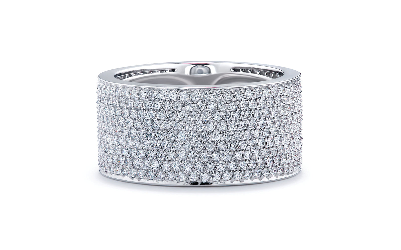2.16ct D Flawless Diamond Ring set in 18K White Gold