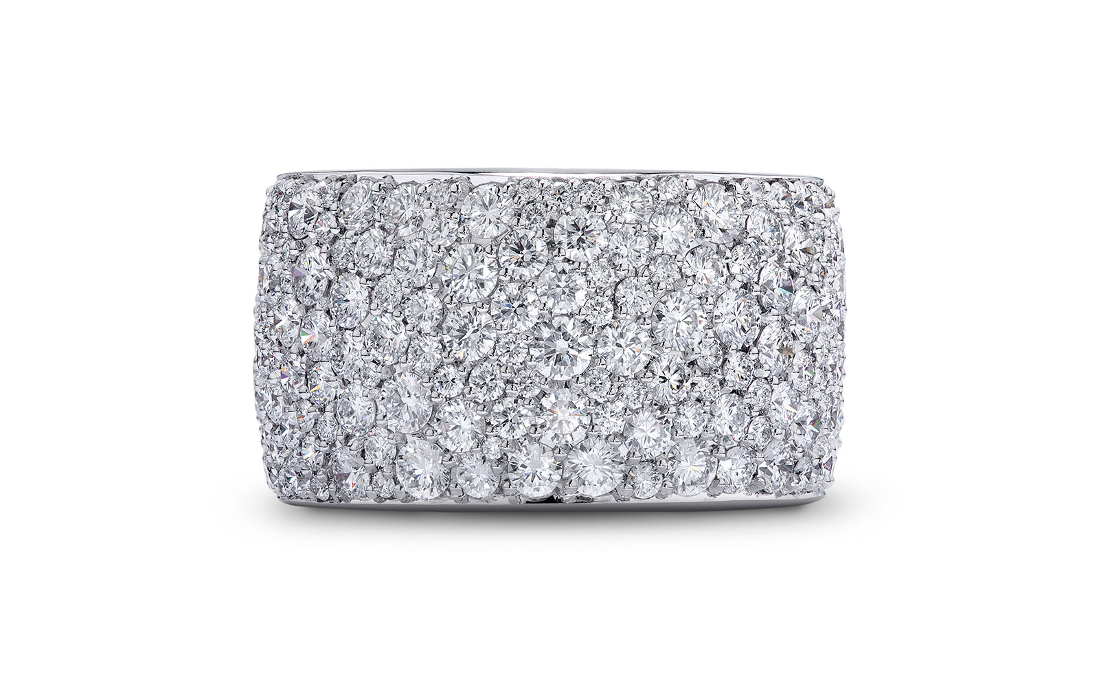 Diamond Cigar 6.08ct D Flawless Diamond Ring set in Platinum