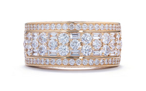 2.55ct D Flawless Diamond Ring set in 18K Yellow Gold