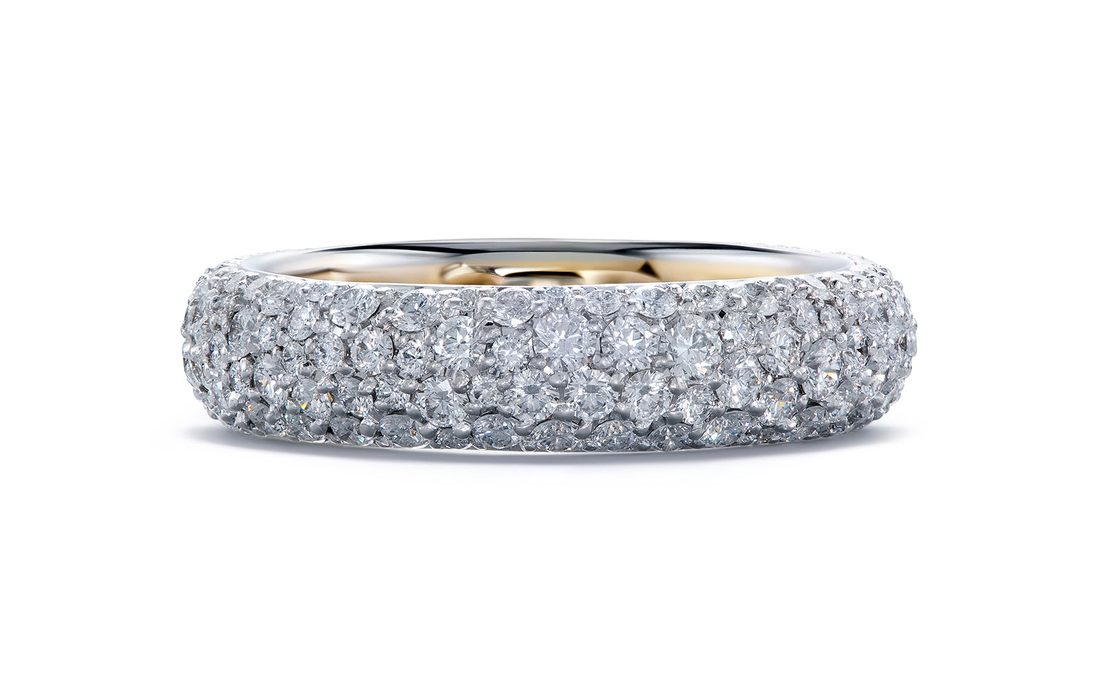 2.30ct D Flawless Diamond Ring set in 18K White Gold