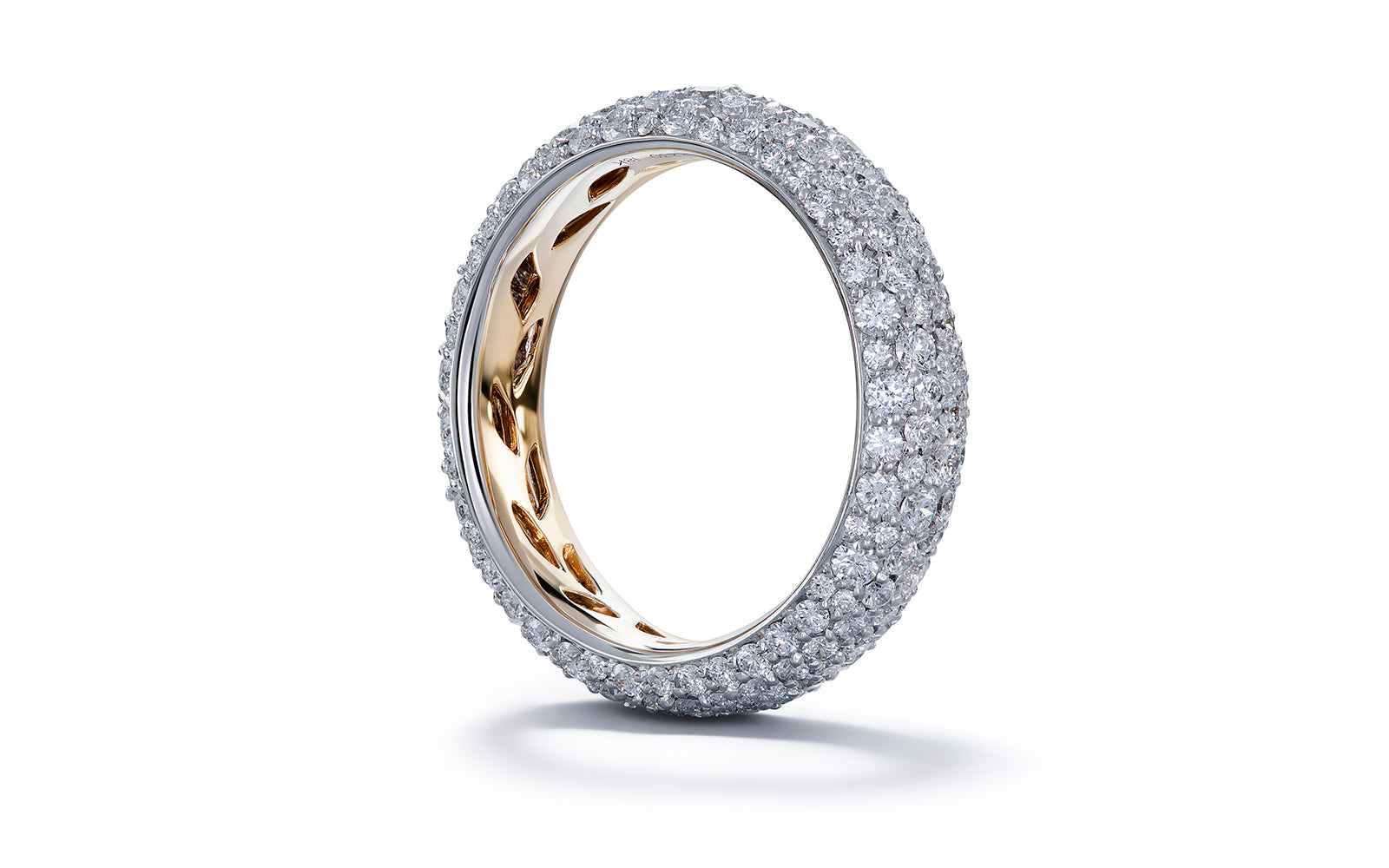 2.30ct D Flawless Diamond Ring set in 18K White Gold