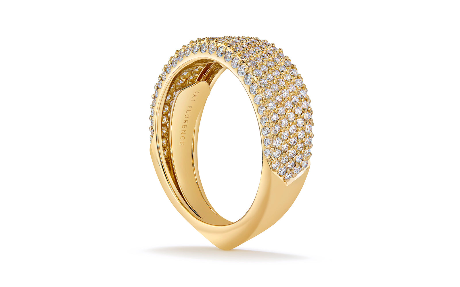 1.16ct D Flawless Diamond Ring set in 18K Yellow Gold