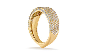 1.16ct D Flawless Diamond Ring set in 18K Yellow Gold