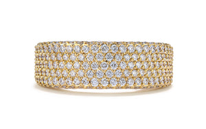 1.16ct D Flawless Diamond Ring set in 18K Yellow Gold
