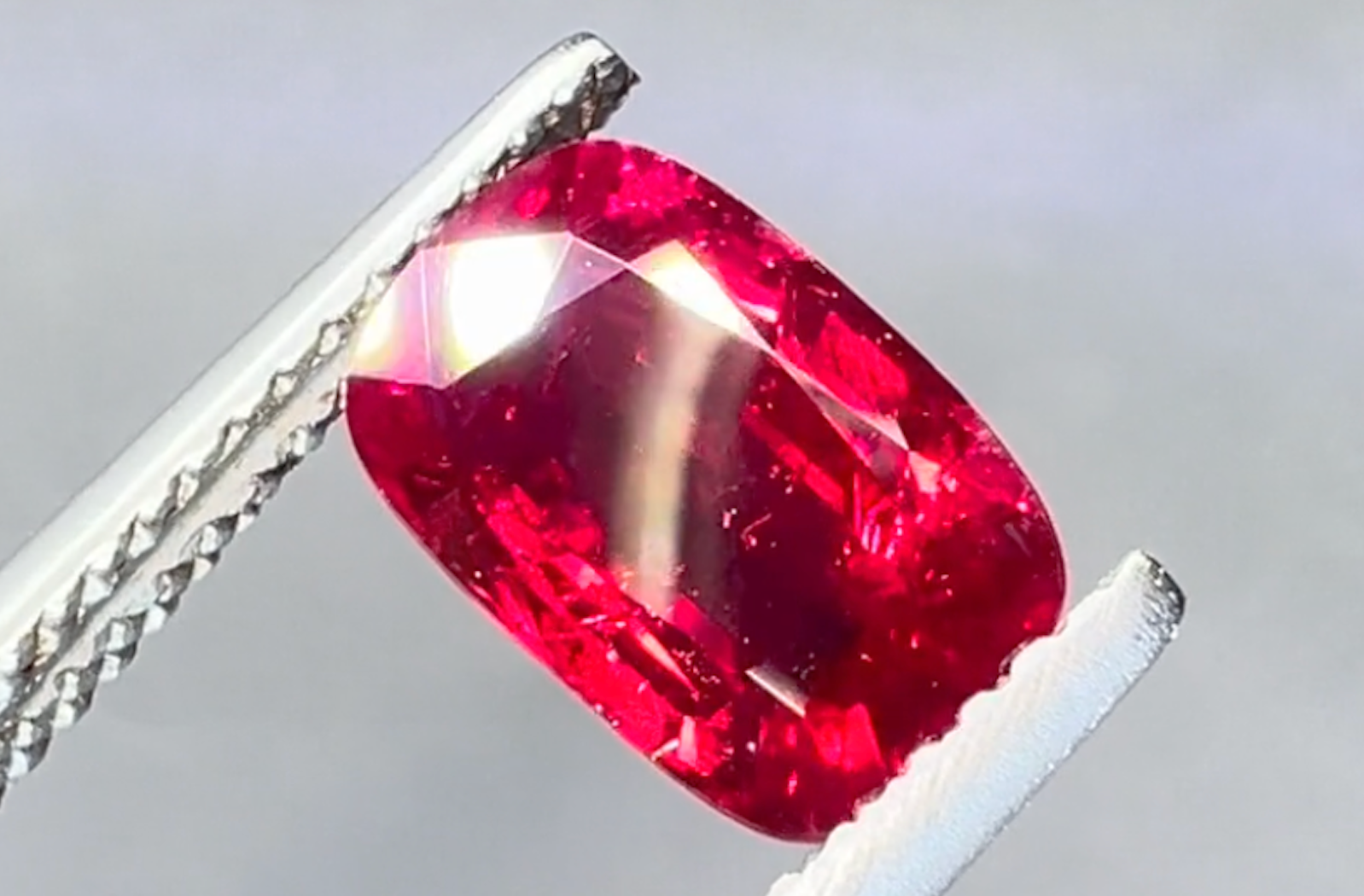 2.00ct Antique Historical Unheated Pigeon Blood Red Mogok Ring with D Flawless Diamonds set in 18K White Gold