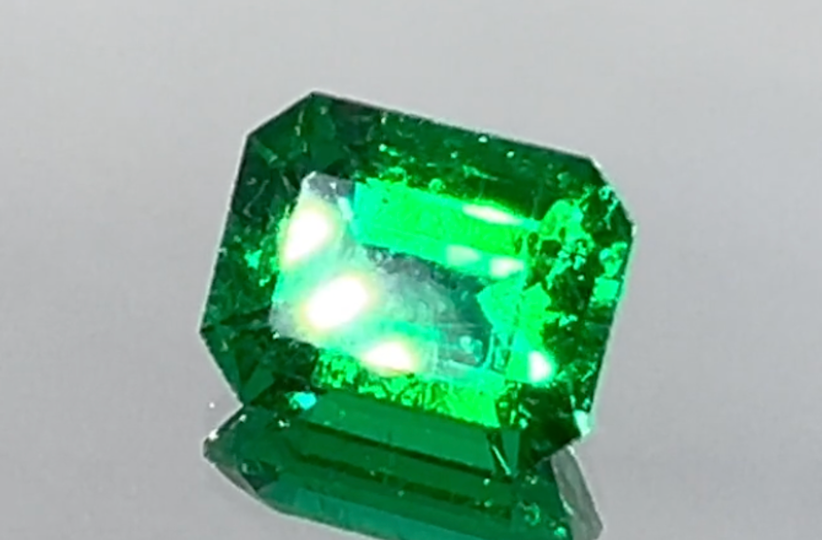 3.04ct Old World Muzo Colombian Emerald Ring with D Flawless Diamonds set in 18K White Gold
