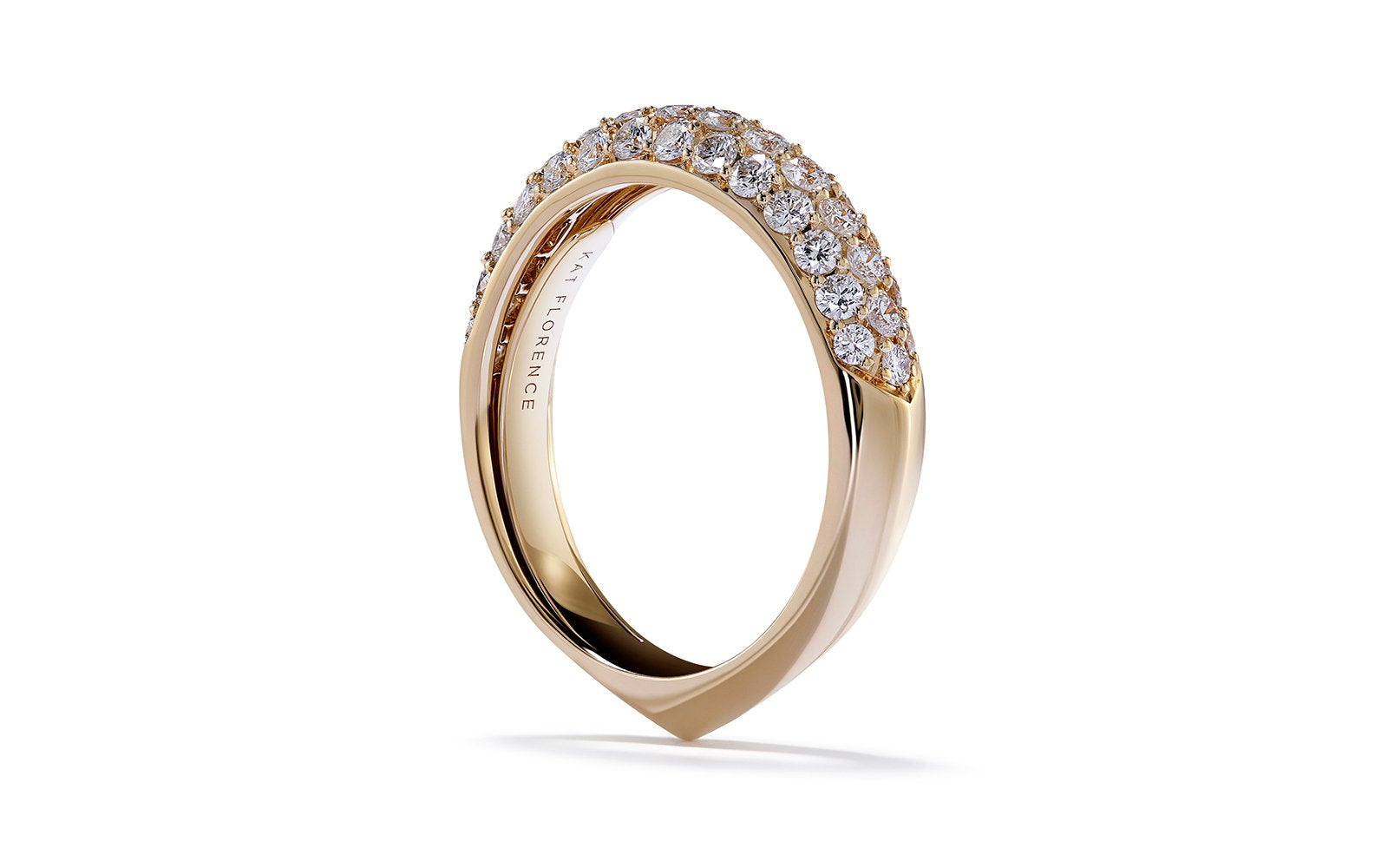 1ct D Flawless Diamond Ring set in 18K Yellow Gold