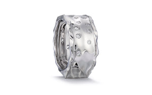 0.54ct D Flawless Diamond Ring set in 18K White Gold