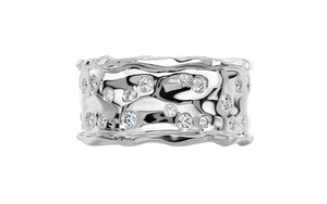 0.54ct D Flawless Diamond Ring set in 18K White Gold