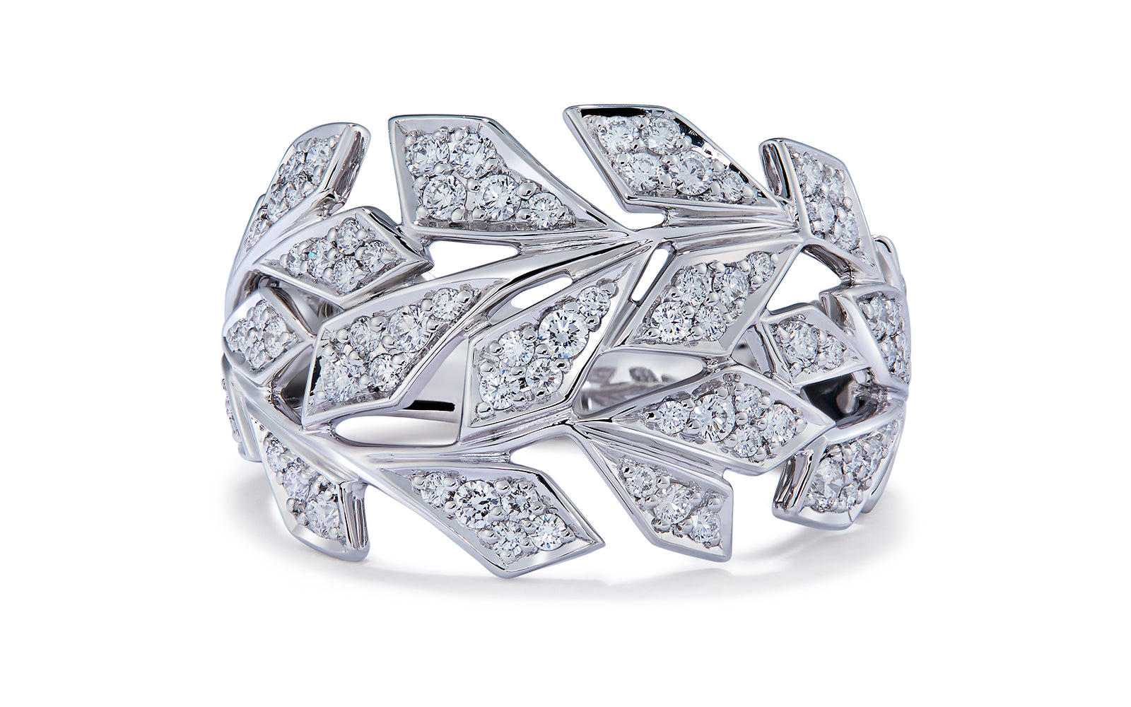 0.7ct D Flawless Diamond Ring set in 18K White Gold