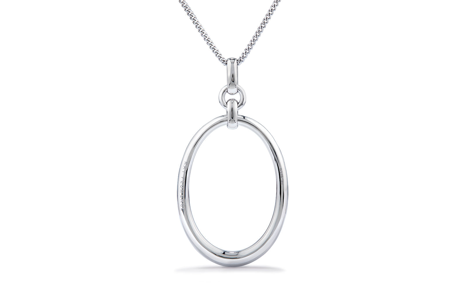 2.03ct D Flawless Diamonds Necklace set in 18K White Gold