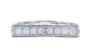5.00ct D Flawless Diamond Ring set in 18K White Gold