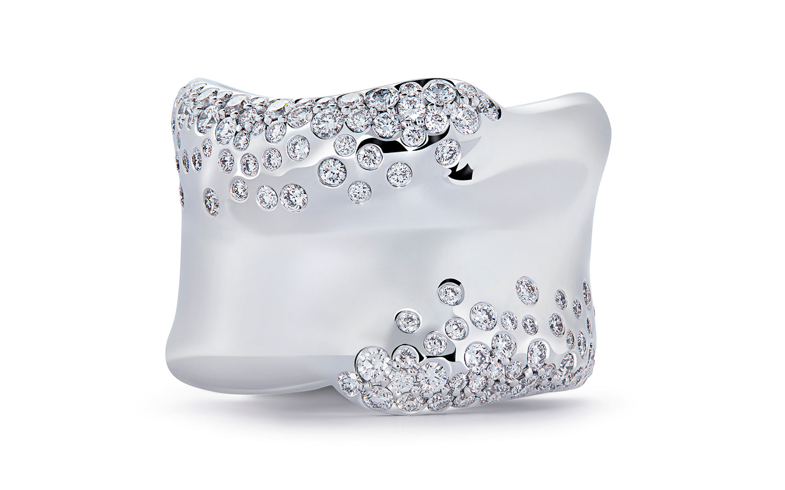 1.23ct D Flawless Diamond Ring set in 18K White Gold