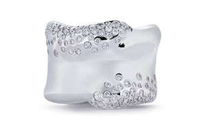 1.23ct D Flawless Diamond Ring set in 18K White Gold