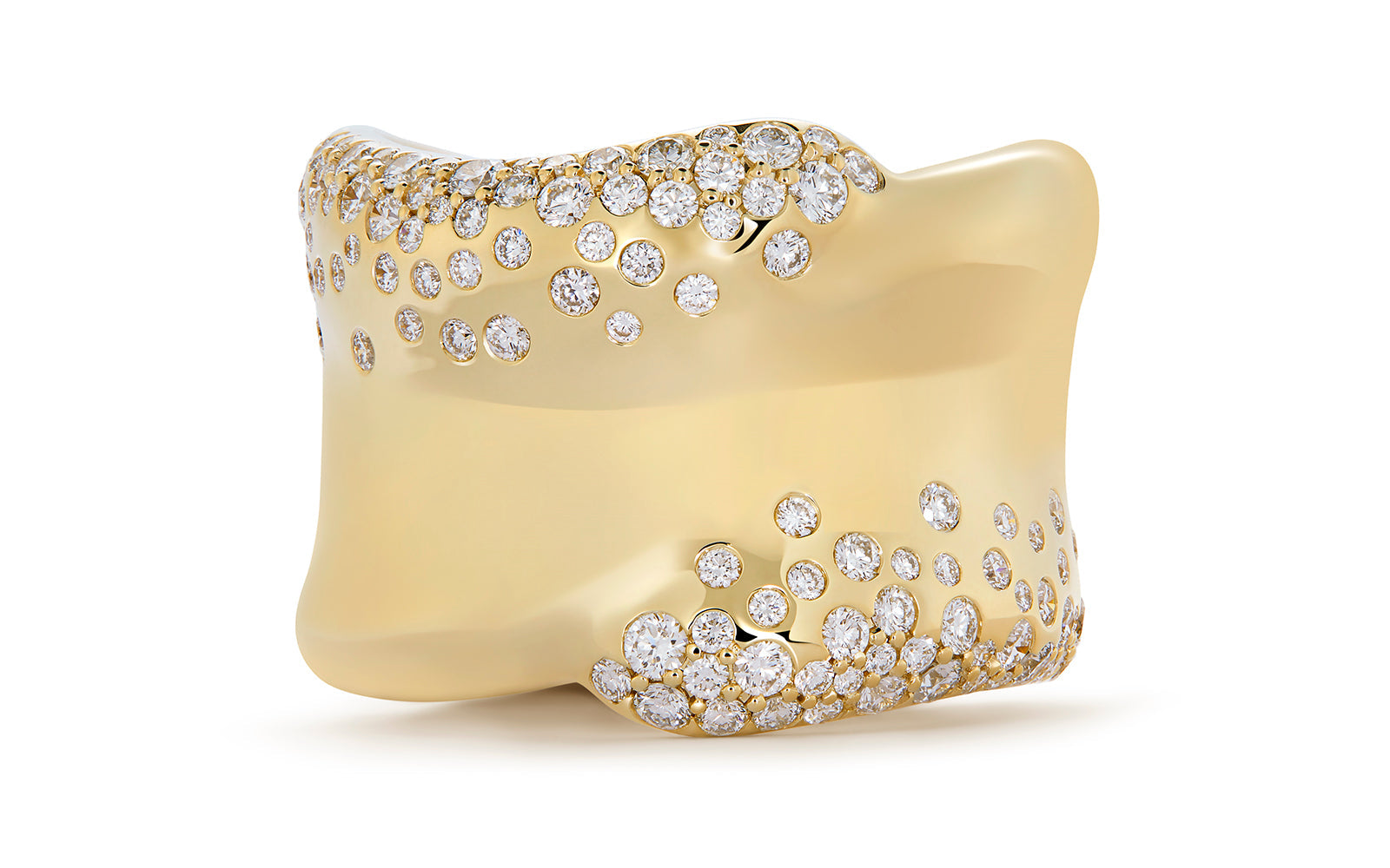 1.23ct D Flawless Diamond Ring set in 18K Yellow Gold
