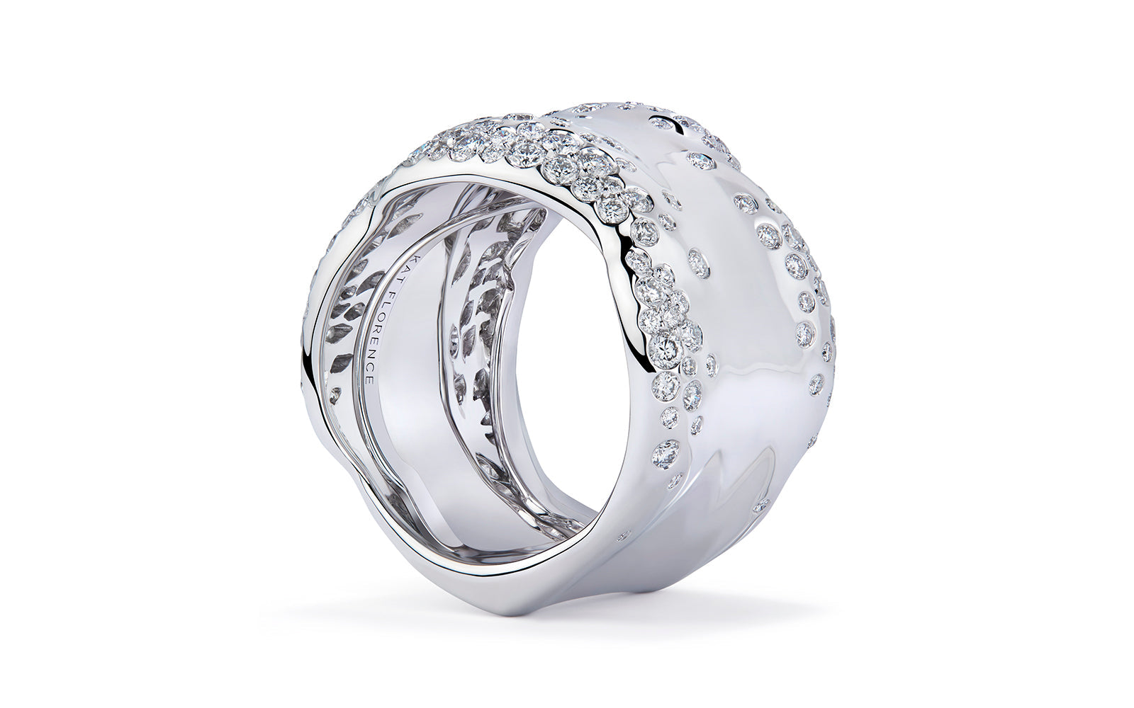 1.60ct D Flawless Diamond Ring set in 18K White Gold