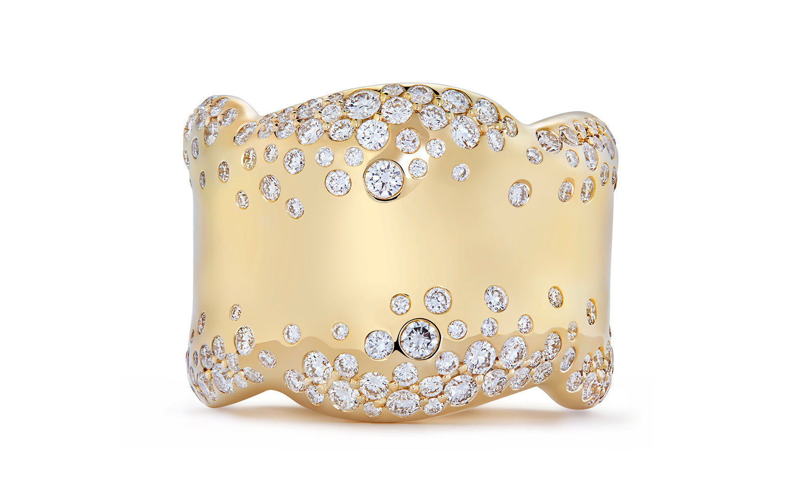 1.60ct D Flawless Diamond Ring set in 18K Yellow Gold