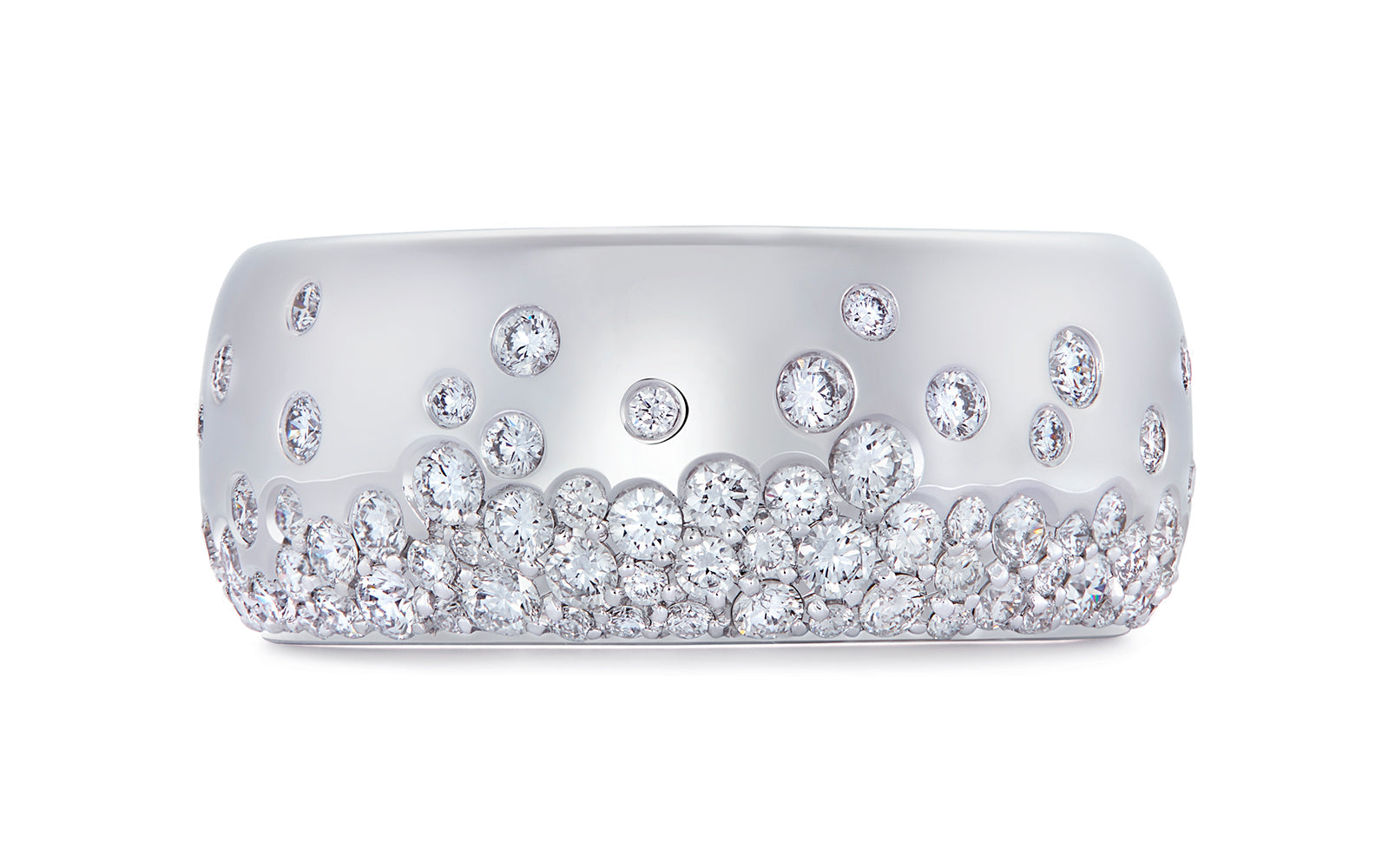 Sodapop 1.31ct D Flawless Diamond Ring set in 18K White Gold