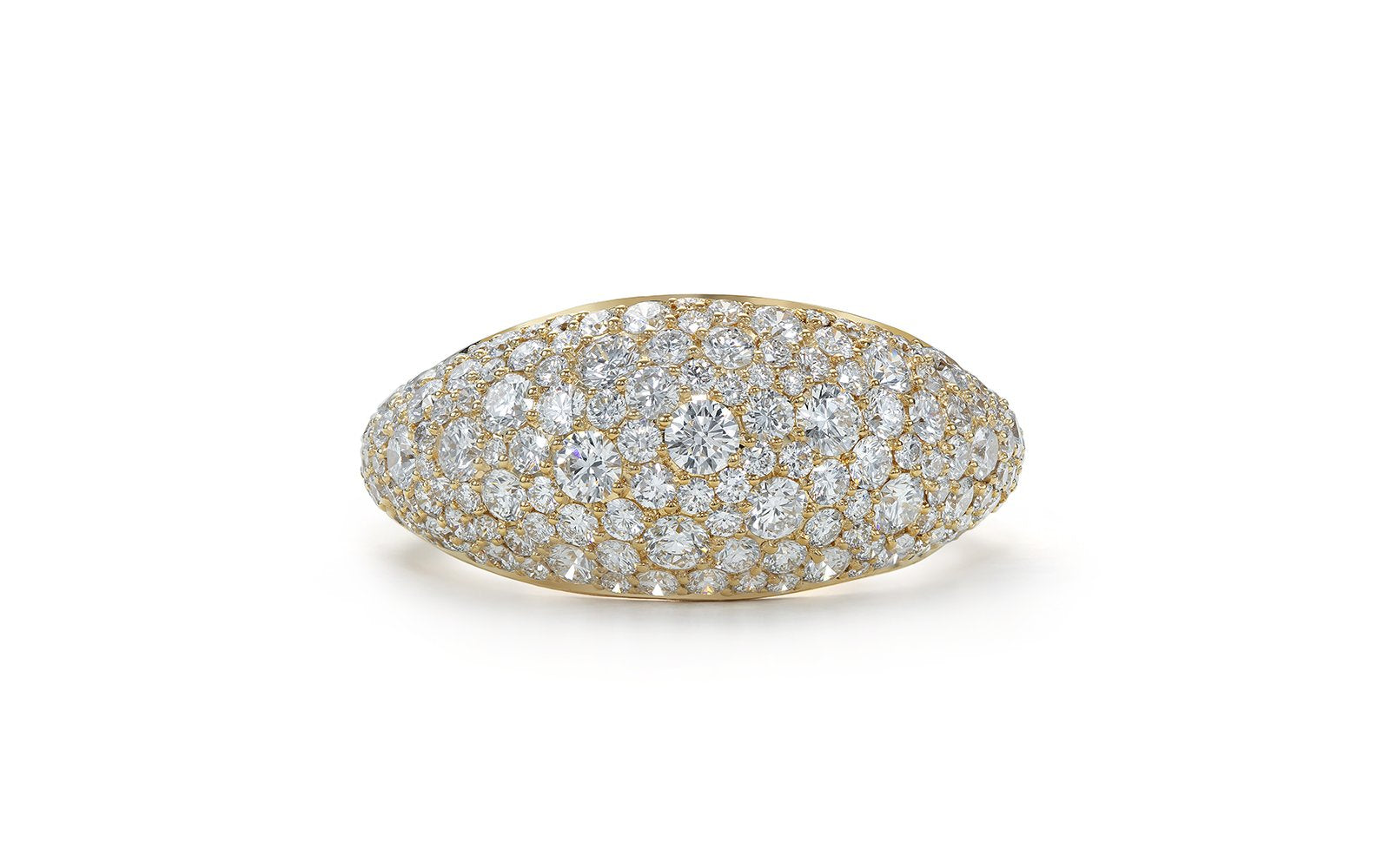 2.02ct D Flawless Diamond Ring set in 18K Yellow Gold