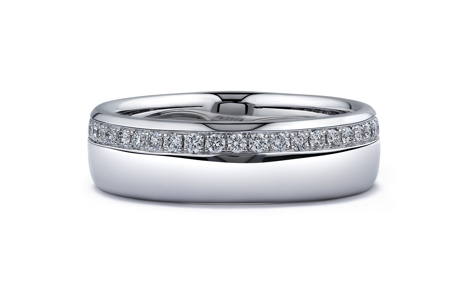 D Flawless Diamond Ring set in Platinum