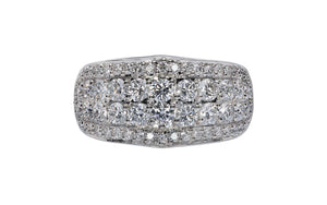 2.02ct D Flawless Diamond Ring set in Platinum