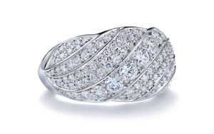 1.5ct D Flawless Diamond Ring set in Platinum