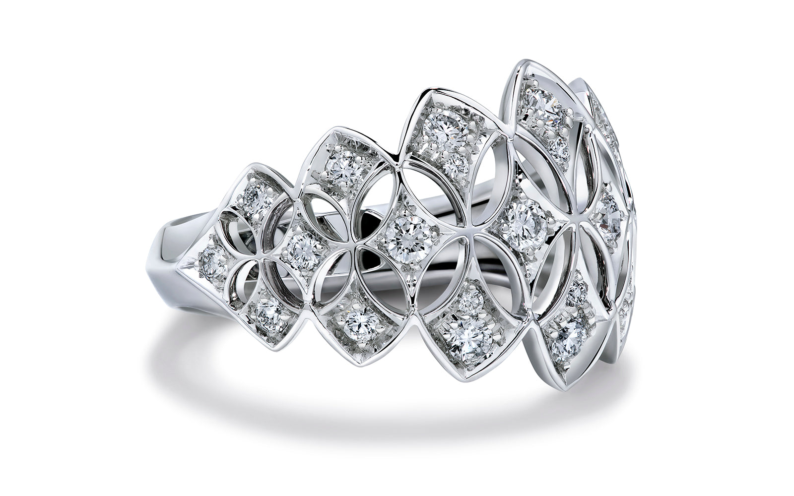 0.72ct D Flawless Diamond Ring set in 18K White Gold
