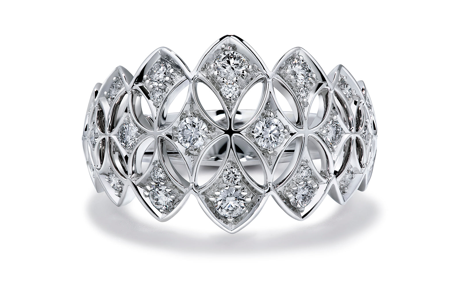 0.72ct D Flawless Diamond Ring set in 18K White Gold