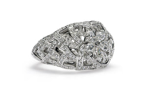 1.57ct D Flawless Diamond Ring set in 18K White Gold