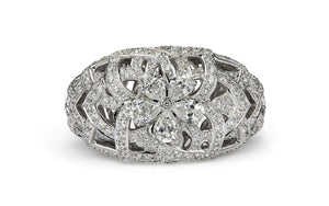 1.57ct D Flawless Diamond Ring set in 18K White Gold