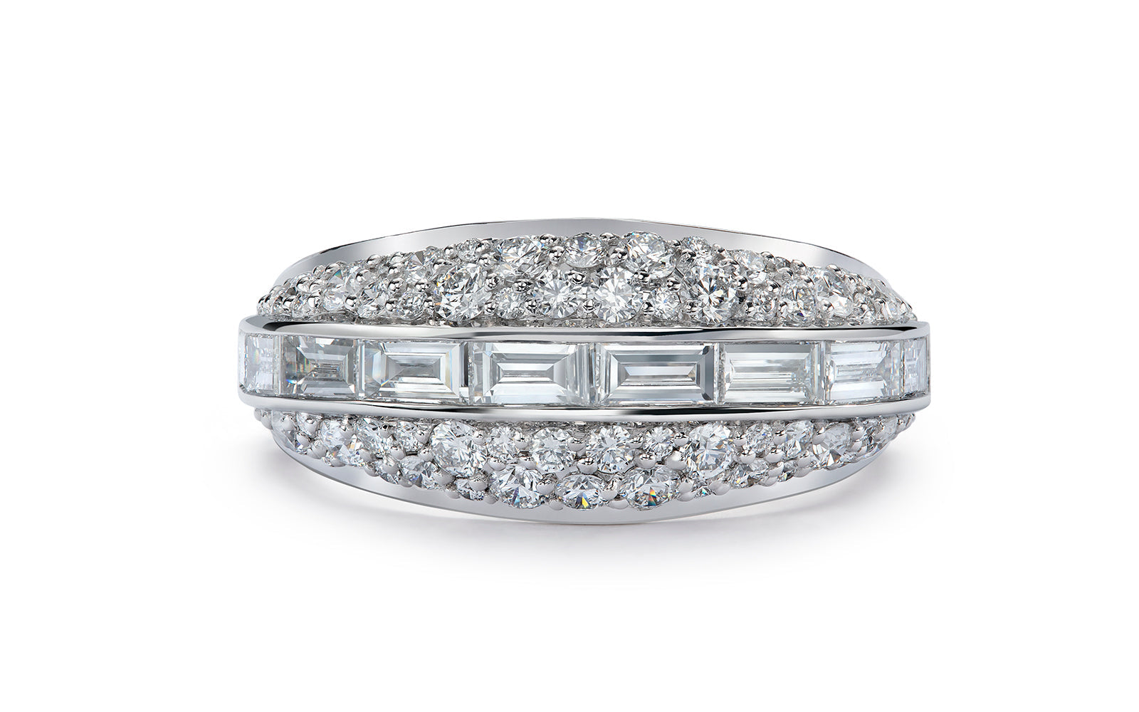 1.81ct D Flawless Diamond Ring set in 18K White Gold