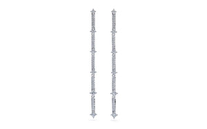 1.64ct D Flawless Diamond Earrings set in 18K White Gold