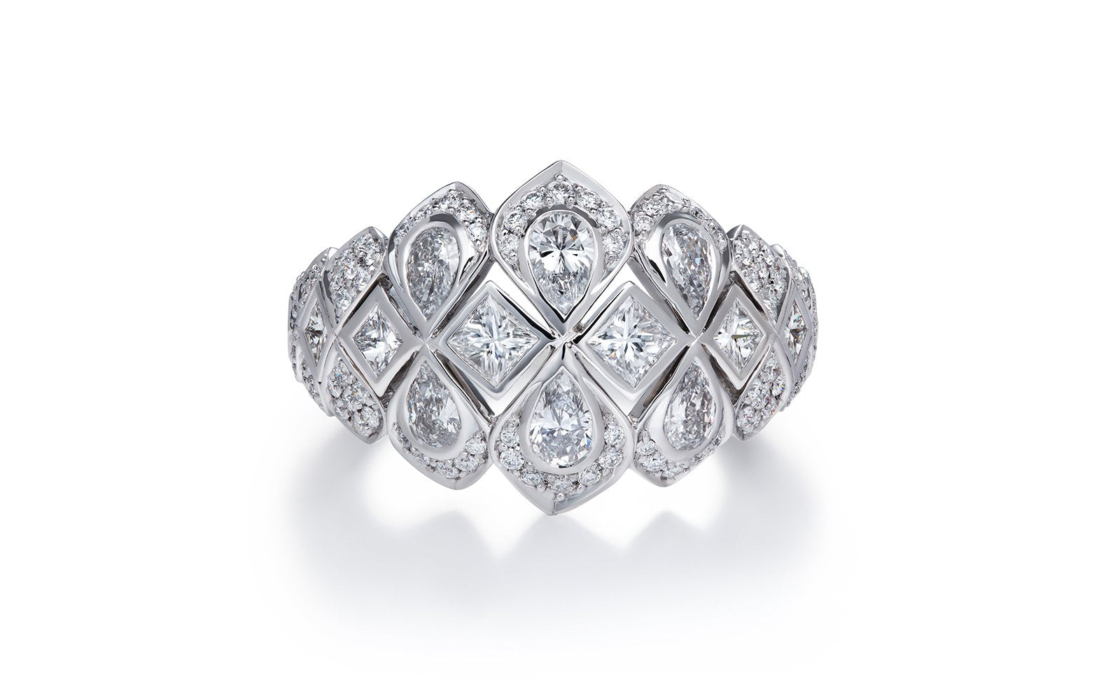 2.02ct D Flawless Diamond Ring set in 18K White Gold