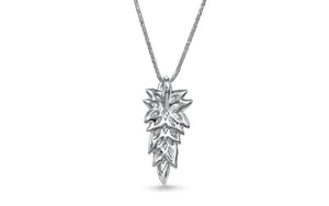 1.75ct D Flawless Diamond Necklace set in 18K White Gold