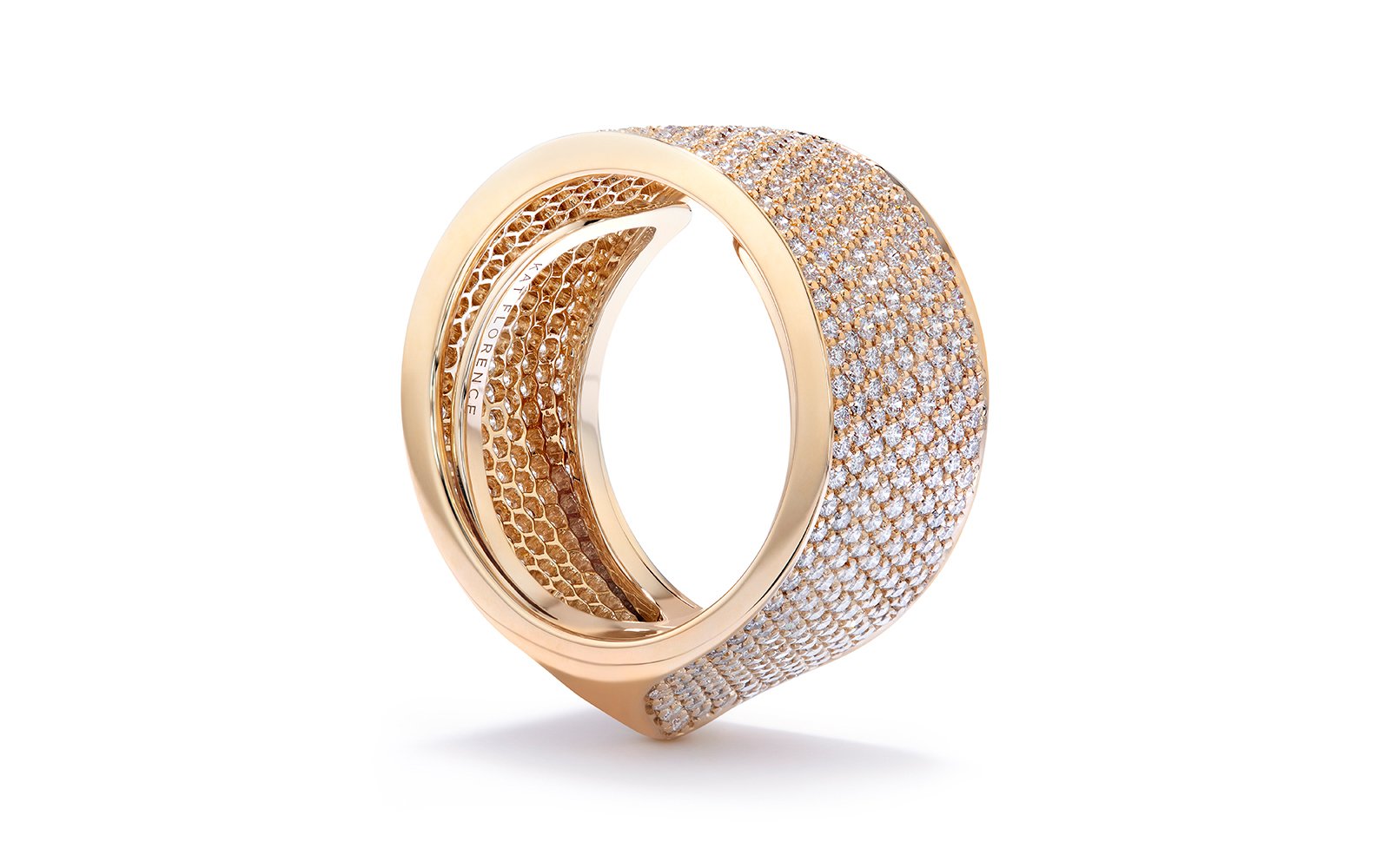 2.06ct D Flawless Diamond Ring set in 18K Yellow Gold
