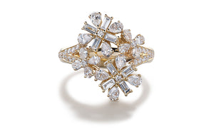 1.91ct D Flawless Diamond Ring set in 18K Yellow Gold