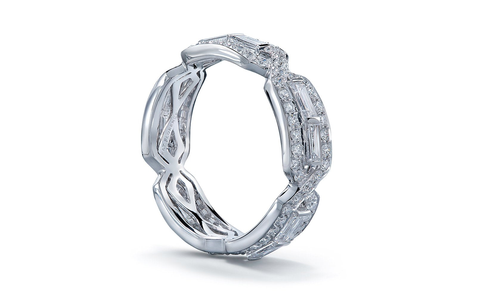 2.23ct D Flawless Diamond Ring set in 18K White Gold