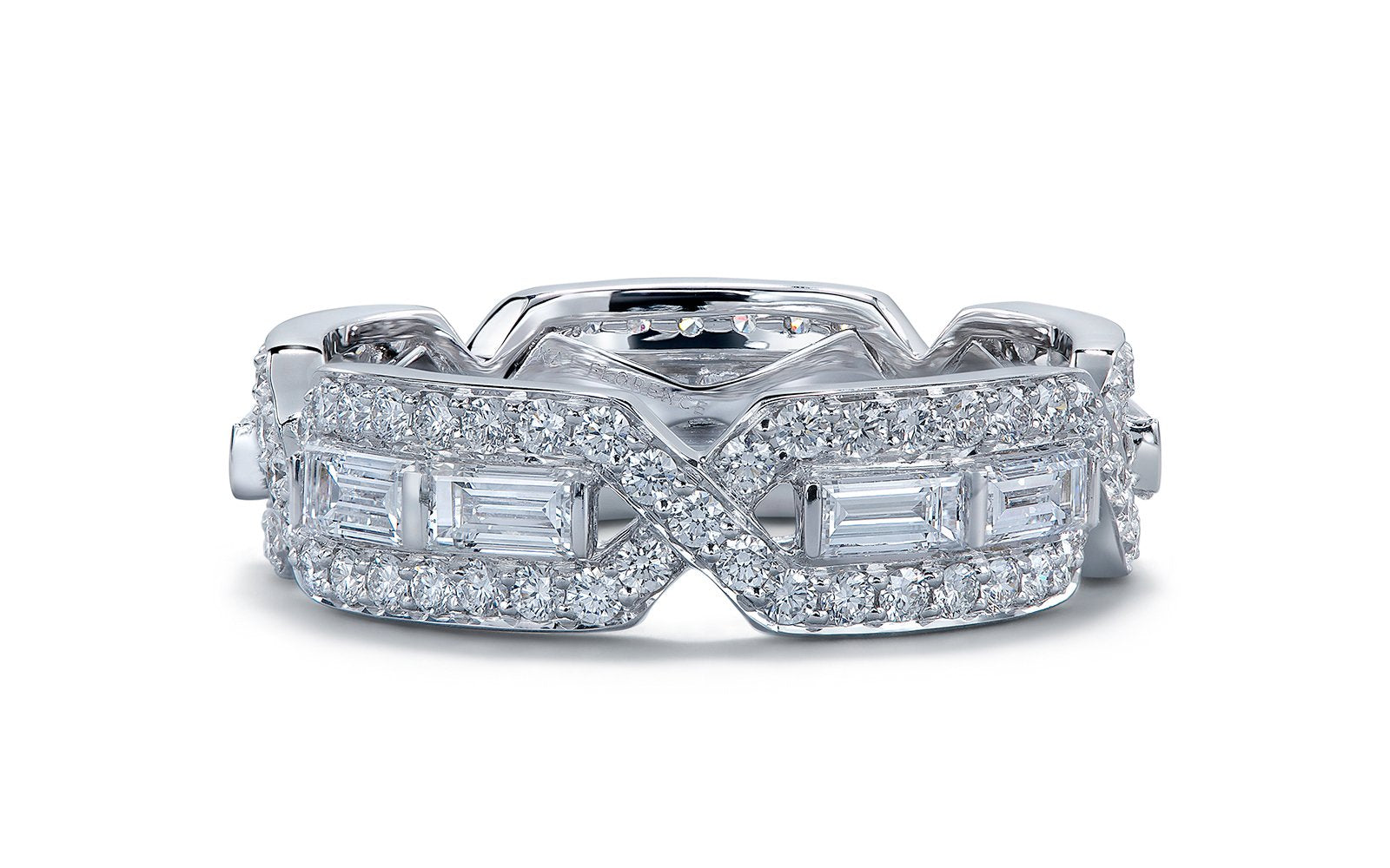2.23ct D Flawless Diamond Ring set in 18K White Gold