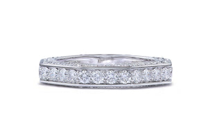 2.83ct D Flawless Diamond Ring set in 18K White Gold