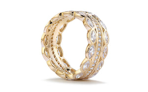 2.20ct D Flawless Diamond Ring set in 18K Yellow Gold