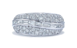 2.02ct D Flawless Diamond Ring set in 18K White Gold