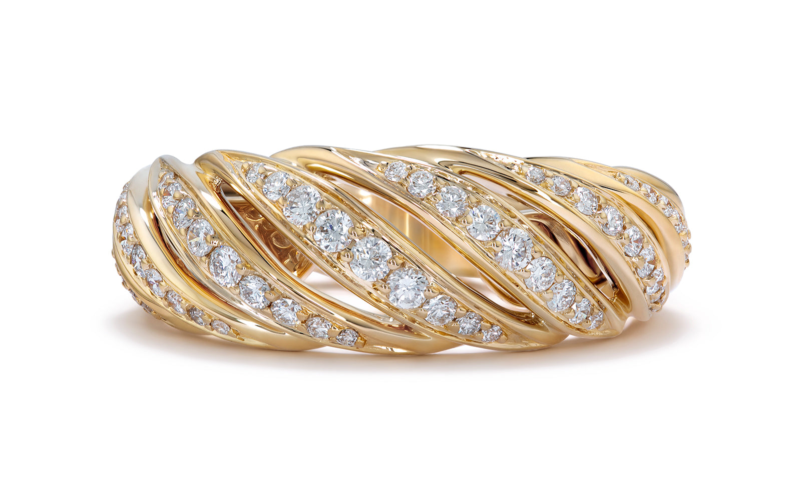 0.42ct D Flawless Diamonds Ring set in 18K White Gold